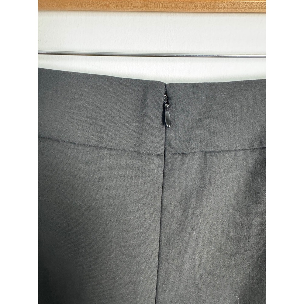 Professional Calvin Klein Womens 14P Pencil Skirt Blk Stretch Career Knee Length - Picture 5 of 12